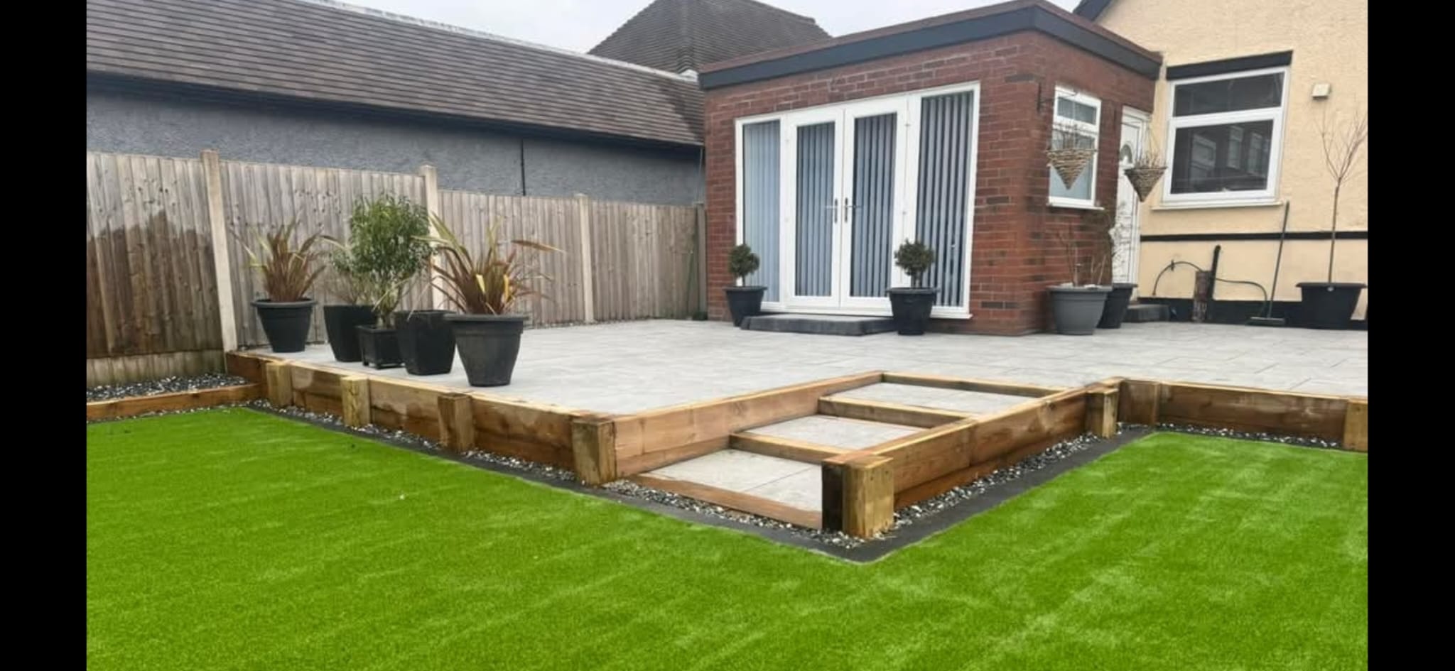 Garden finished